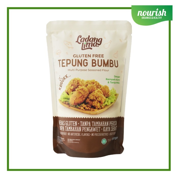 

DISKON Ladang Lima, Tepung Bumbu Sehat Serbaguna 150gr