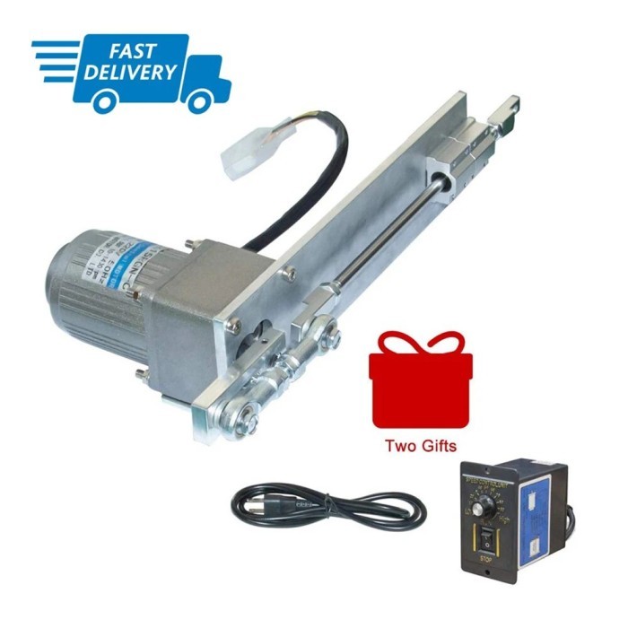 DIY 110 220V AC RECIPROCATING LINEAR ACTUATOR STROKE 100MM 4INCH AC
