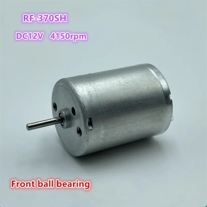 24*30.5MM 12V 4150RPM 370 DC MOTOR RF-370SH FRONT BALL BEARING QUIET