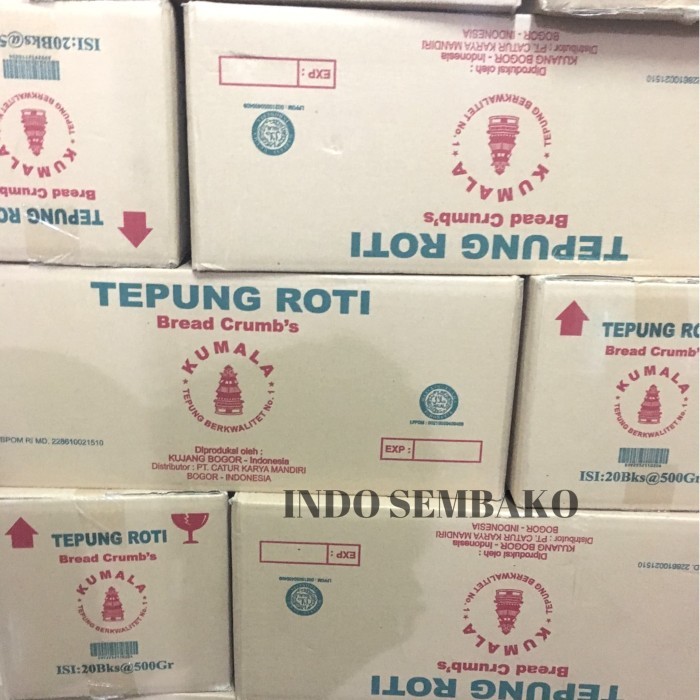 

Cuci Gudang Tepung Roti Dus / Tepung Roti Kumala ( 20 Bks X 500G ) / Tepung Panir