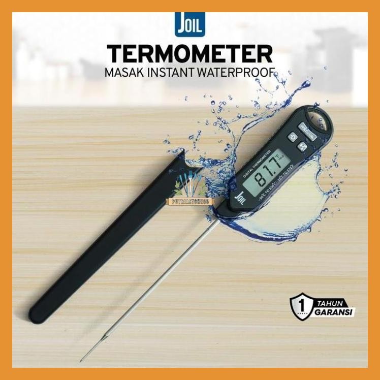 TERMOMETER DIGITAL THERMOMETER DAPUR MAKANAN WATERPROOF - JOIL KT1
