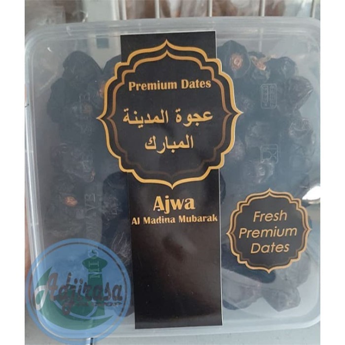 

Best Seller Korma/Kurma Ajwa / Azwa 1 Kg Jumbo Asli Madinah Kurma Nabi