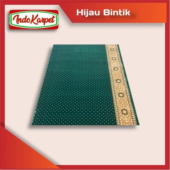 Karpet Masjid Turki Tebal 17mm Gizem Al Saray Meteran / Karpet Sajadah lembut dan halus