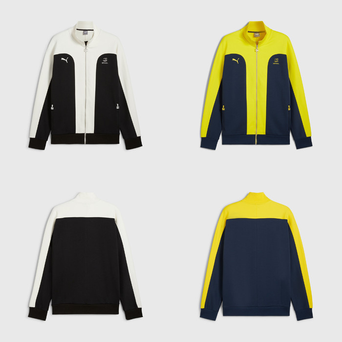 PUMA x Ayrton Senna A Vida Archive Jacket. Jaket Unisex Pria Wanita Formula 1