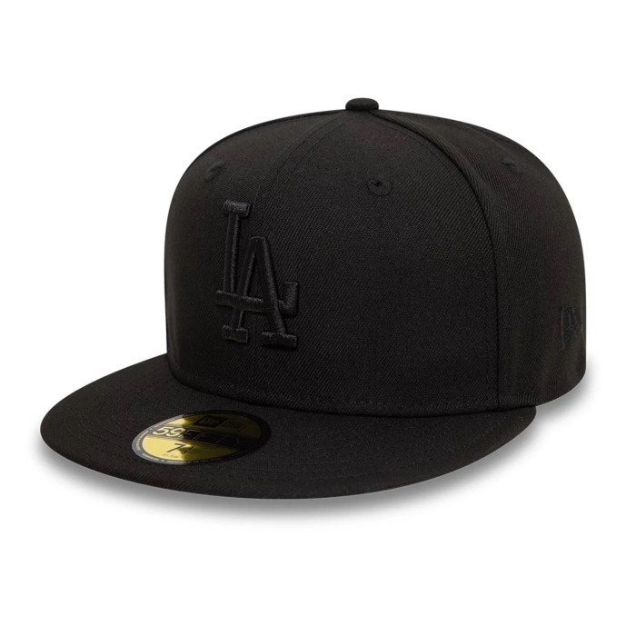 LA Dodgers League Essential Black 59FIFTY Fitted Cap New Era. Topi Unisex