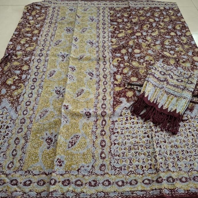 || Best seller  ~`~ setelan kain sarimbit couple batik trusmi Cirebon bahan dobby new ||~~~