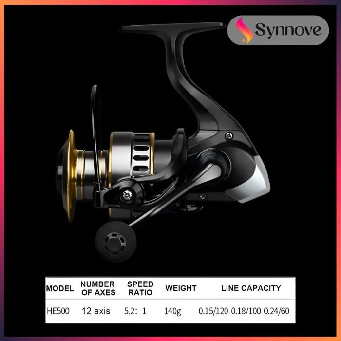 Reel Pancing Power Handle Kuat Reel Spinning Gulungan Pancing Laut Metal