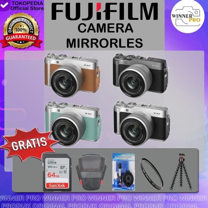 Fujifilm X-A7 Kit Xc 15-45Mm / Fujifilm Xa7 / Fujifilm X-A7