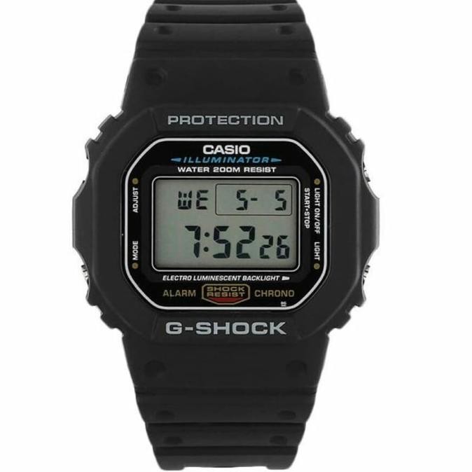 Casio G-Shock Dw-5600E-1V / Gshock Dw5600E Original & Bergaransi