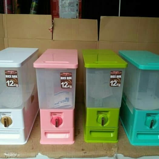 Rice Box Maspion 12 Kg Tempat Penyimpan Beras 12 Kg