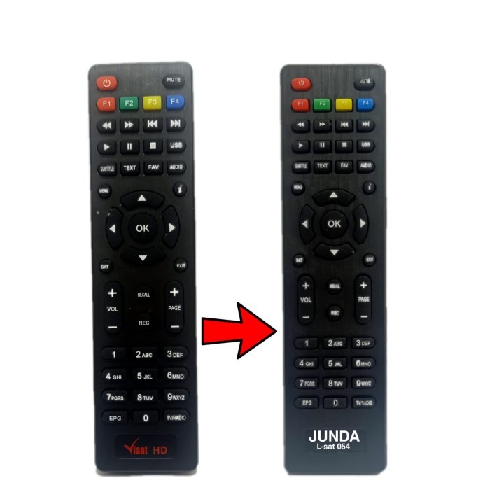 REMOTE RECEIVER PARABOLA GEOSAT 888 HD JASPER JUNDA L-SAT 054