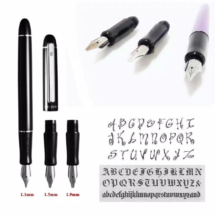 

DISKON Hero calligraphy Pen / Fountainpen Hero / lettering pen
