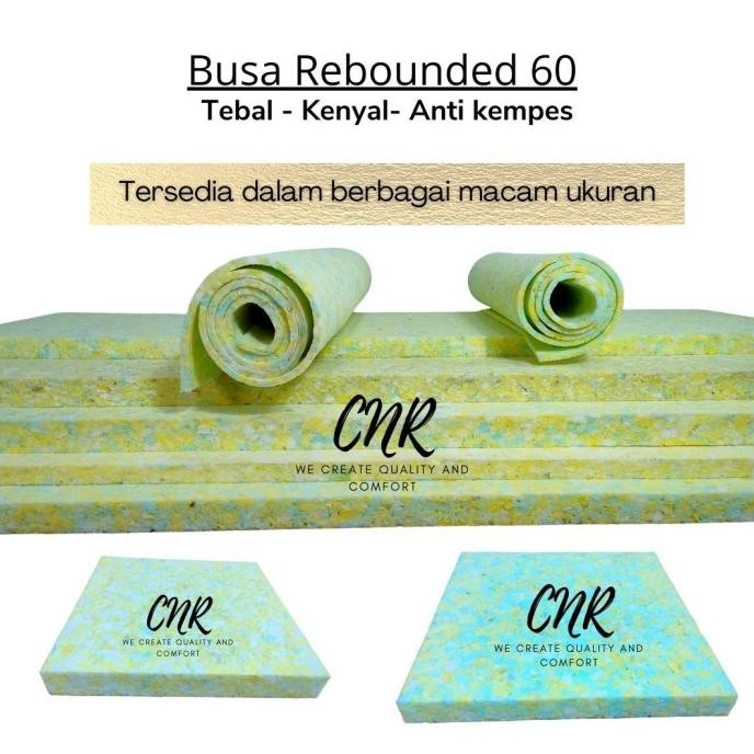Matras Rebounded Cnruntuk Pijit ,Terapi Rs Dan Jok Kursi Uk.60X180X5Cm
