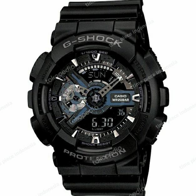 Casio G-Shock Ga-110-1B / Gshock Ga110 Original & Bergaransi