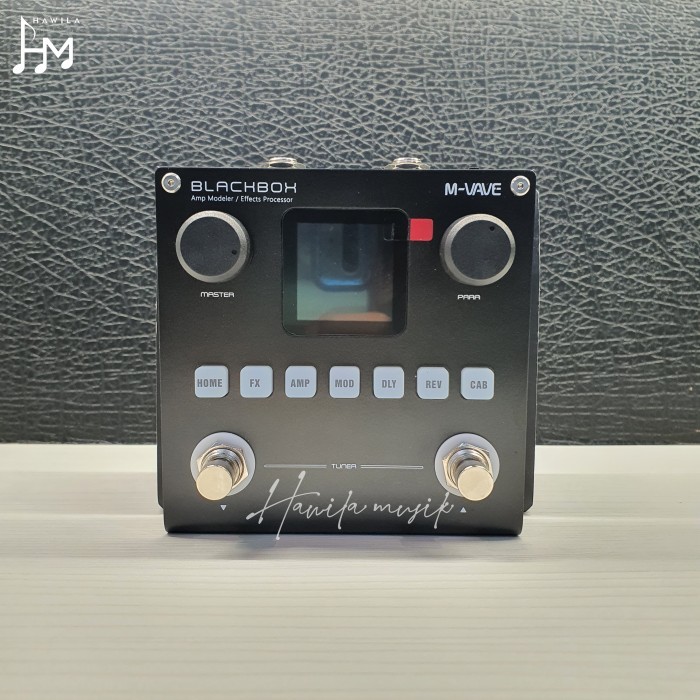 M Vave Blackbox Amp Modeler Effects Processor Multi Efek Mvave Black Box Original