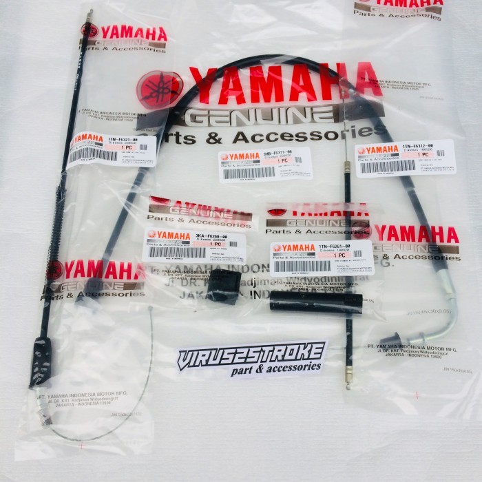 Kabel Gas Set Kabel Pompa Oli Samping Rx King Lama Rx-S Rxs Ori 3Hb