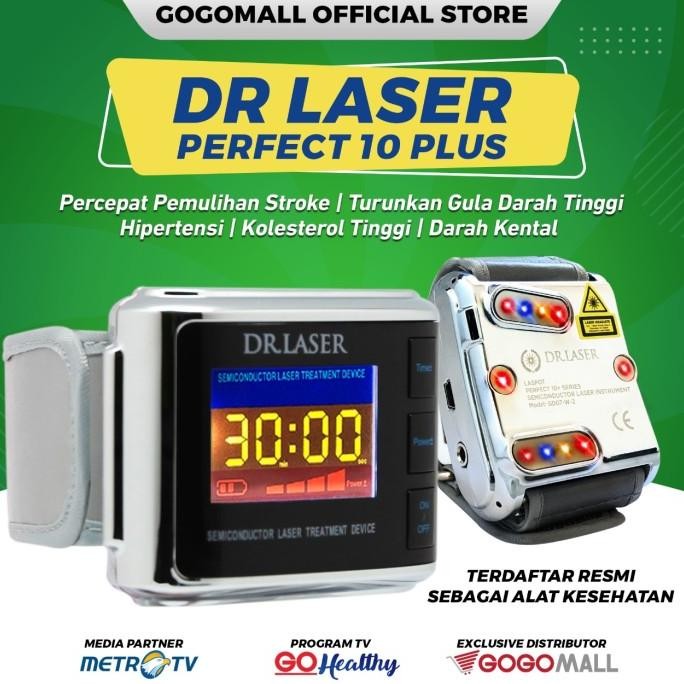 Dr Laser Perfect 10 Plus Official Gogomall Alat Terapi Diabetes