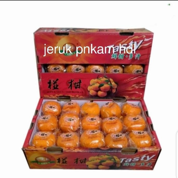 

SALE! SPESIAL GIFT JERUK PONKAM HDL TESTY FRESH ISI 36 BUAH JERUK MANIS