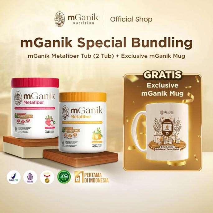 

SALE! MGANIK METAFIBER M GANIK META FIBER DIABETES LECI YUZU JERUK MITAFIBER