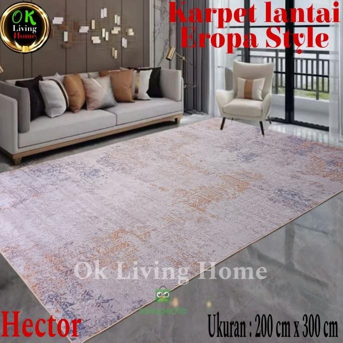 Karpet Lantai 200X300, Karpet Anti Slip 200X300, Karpet Eropa 200X300