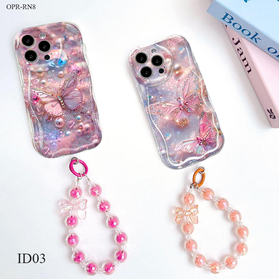 Casing Hp Untuk OPPO Reno 14F 13F 11 11F 10 8 8T 7 7Z 8Z 6 5 5F 4 4F R15 R17 Pro 4G 5G Tali Cassing 