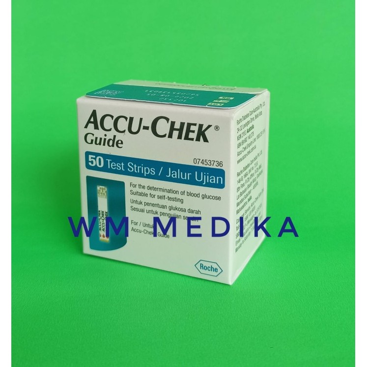 ACCU CHEK GUIDE STRIP@50