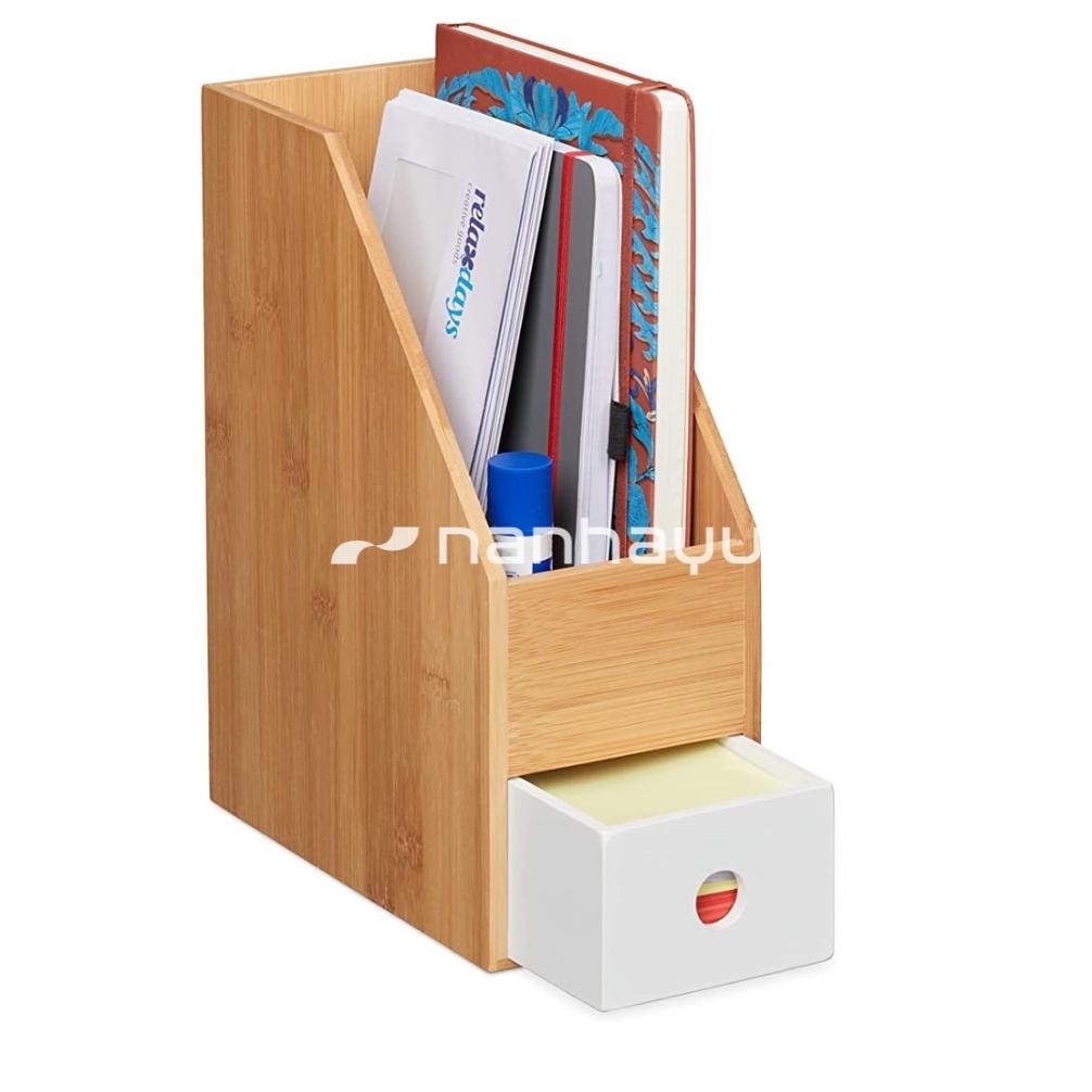 

ANGELO NANHAYU BOX FILE - RAK FILE KERTAS BINDER MAP DENGAN 1 LACI KAYU