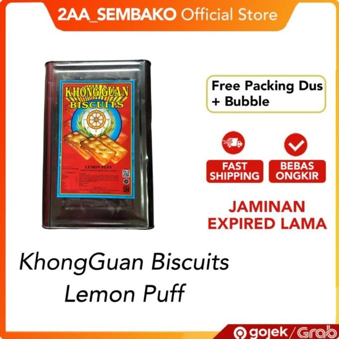 

Ele Khong Guan Lemon Puff Kaleng