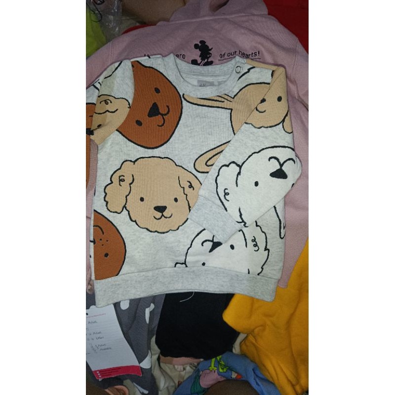 Murah (Ready) Jaket/Sweater/Cn Anak Perempuan/Laki-Laki Sz 1-5 Tahun Hm