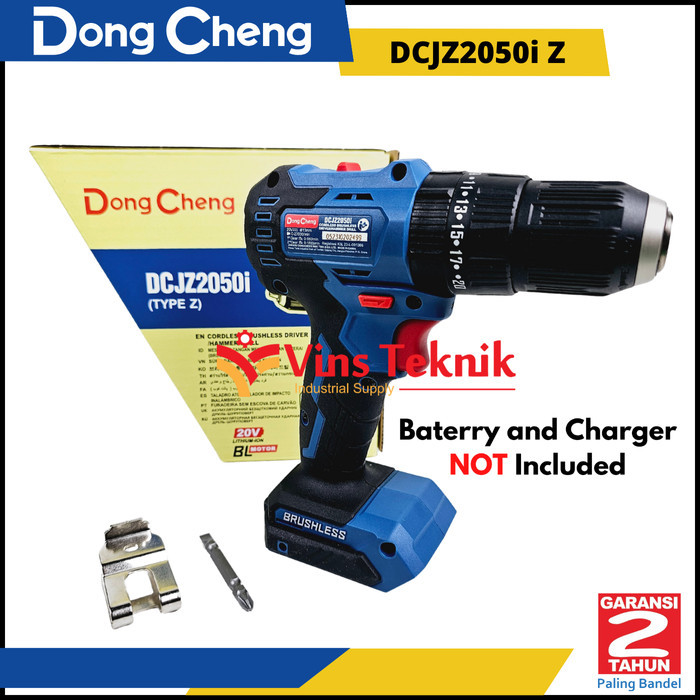 Dongcheng DCJZ2050iZ Brushless Impact Drill Bor Cordless DCJZ2050i