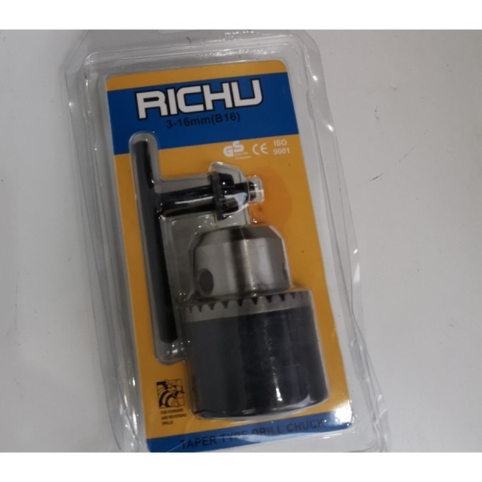 KEPALA BOR 16 MM B16 CONES TANPA DRAT KEPALA BOR DUDUK