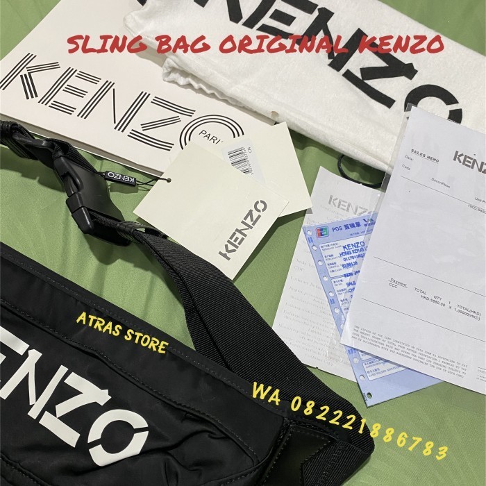 Tebaru Sling bag tas pria wanita original KENZO import Berkualitas