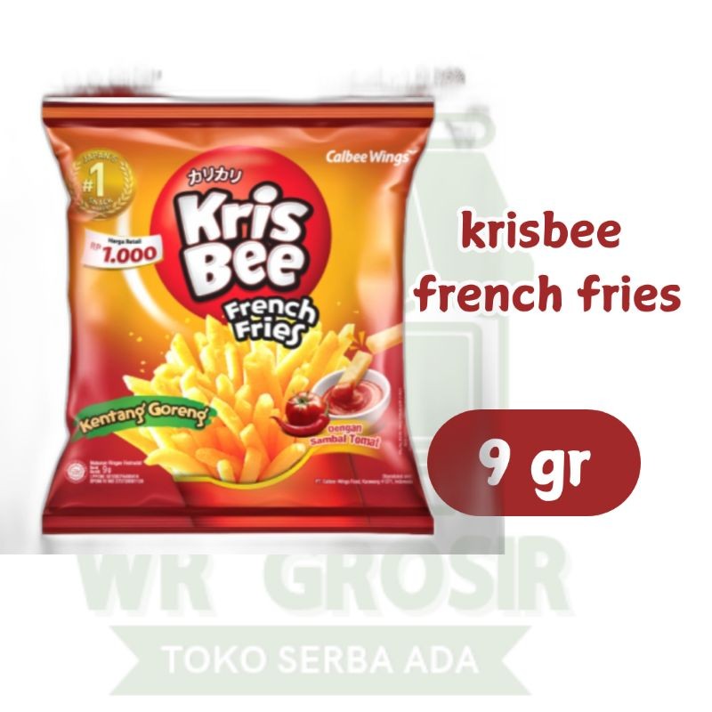 

Kris Bee French Fries Kentang Goreng 9gr(renteng)