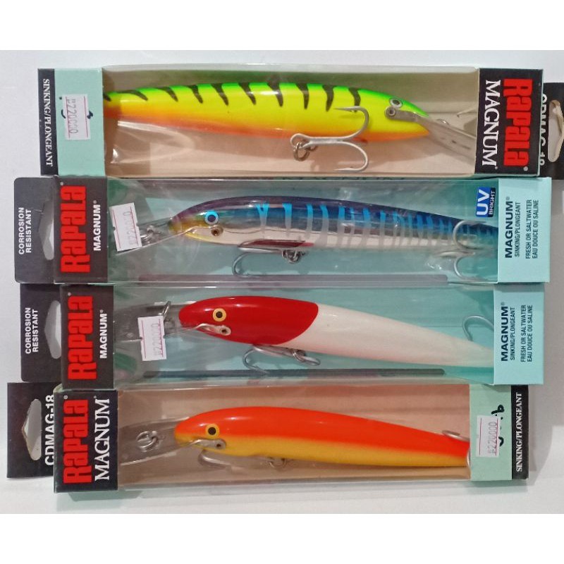Rapala MAGNUM CDMAG 18CM/70GR/SINKING/Sinkeant HARD LURE MINNOW Umpan Ikan RAPALA MAGNUM |969299A4|