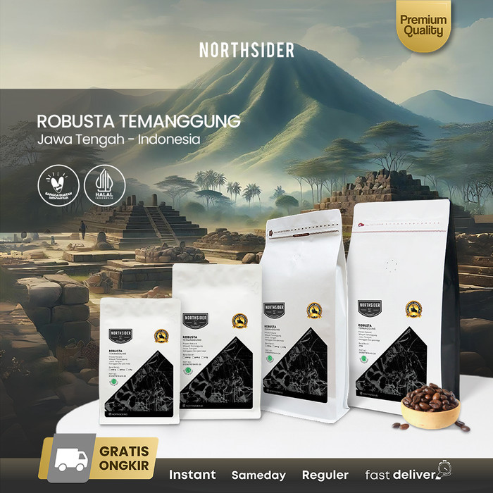 

Northsider Kopi Robusta Fine Java Temanggung Natural Coffee