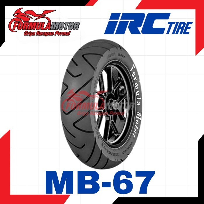 110/90-12 Ban IRC Tubeless - Ban Belakang Motor Scoopy Freego Ring 12