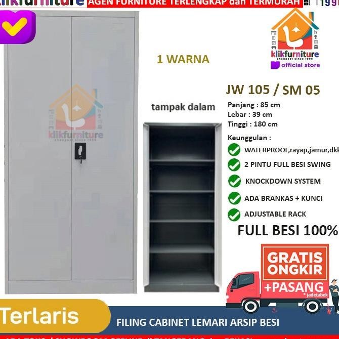 

Lemari Arsip Filing Cabinet Besi 2 Pintu Full Plat Ak 05