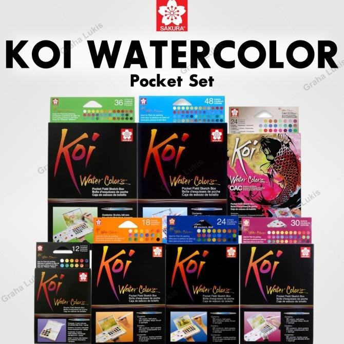 

Sakura Koi Watercolor Pocket