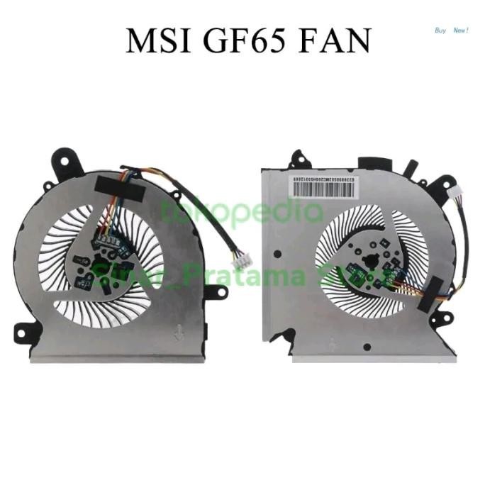 Fan Kipas Laptop Msi Gf65 Gf63 16R3 16R5 16W1 Wf65 N413 N433