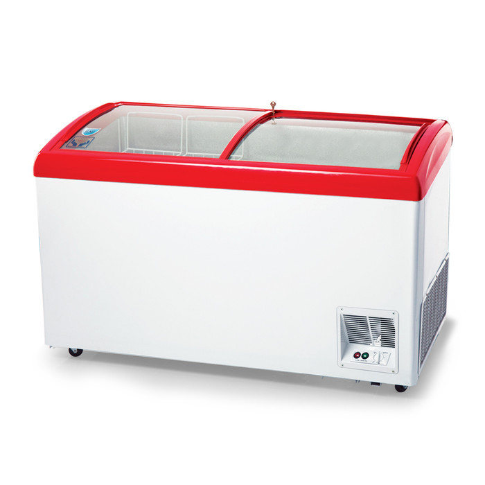 Uchida/Maspion Sliding Glass Chest Freezer 400 Liter UFH-400C