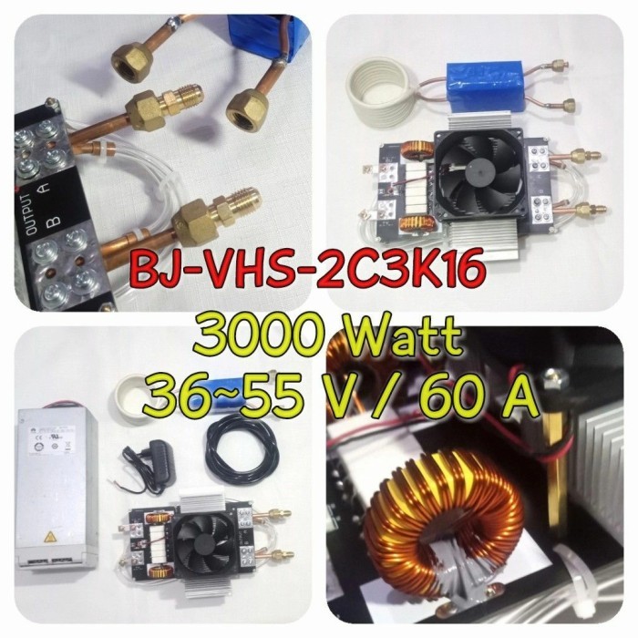 ZVS Modul Heater Induction Kompor Induksi Pemanas 2500W 3000 watt 3000