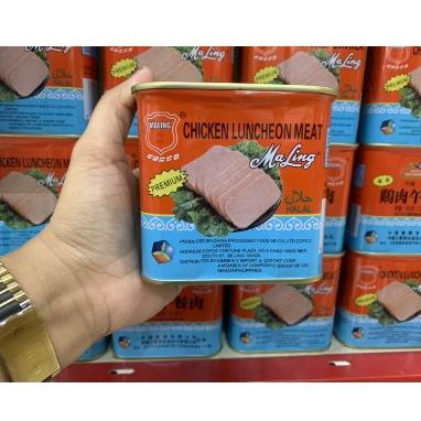 

BARANG TERLARIS Maling Premium Chicken Luncheon Meat 340g Makanan Kaleng Halal