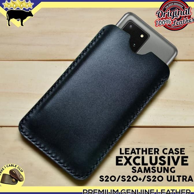 CASING HP KULIT SAMSUNG S20, S20+ S20 ULTRA, Z FLIP SARUNG HP LEATHER