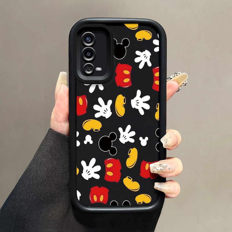 Casing Hp OPPO A55 Case Casing pelindung silikon HP Kesing lunak baru Softcase Mouse layar penuh