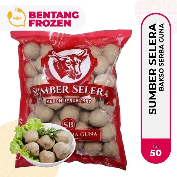 

Bakso Sapi Sumber Selera SB Serbaguna Isi 50pcs