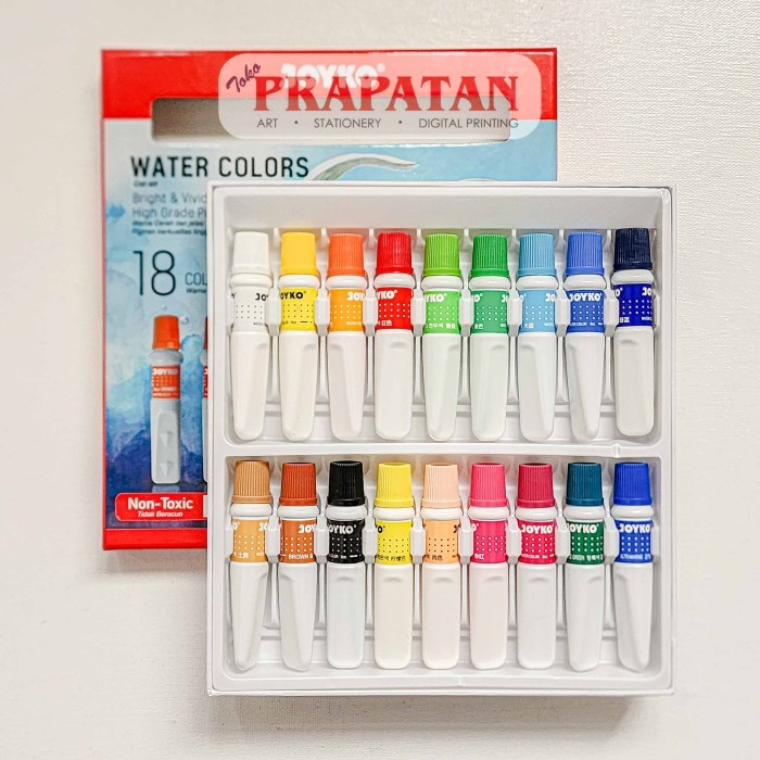 

Titi Watercolor / cat air Titi 18 warna