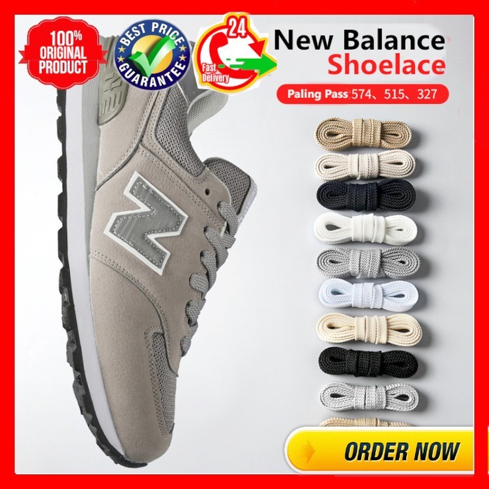 Terlaris Tali Sepatu NB Gepeng Classic 327 574 2002R Original Limited Lebar 8mm / Shoelace Flat