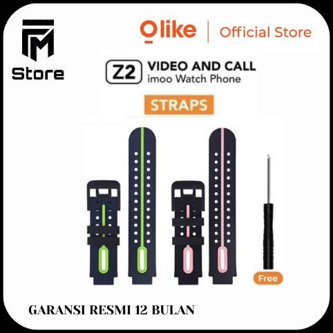 Strap Z2 Imoo Original / Tali Jam Z2 Imoo Pink & Green