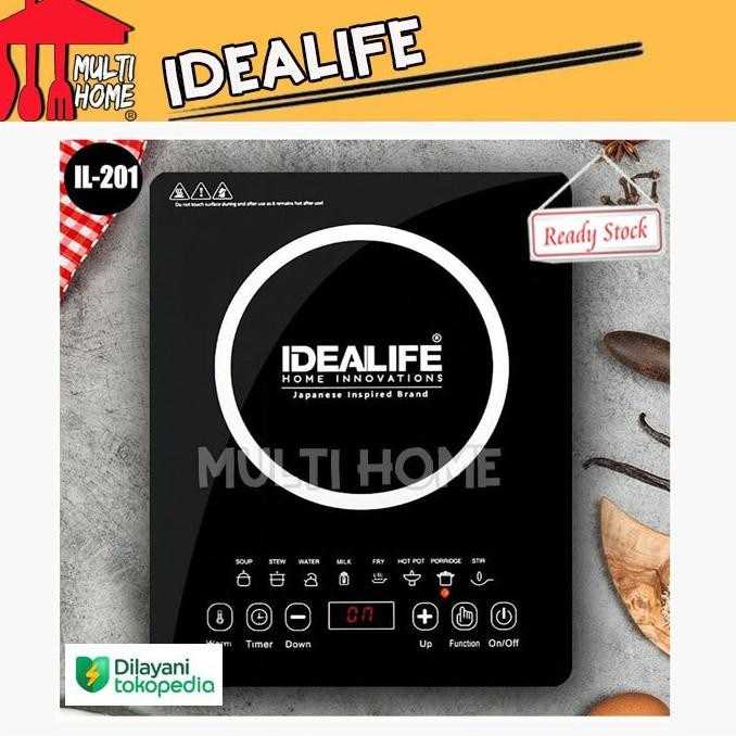 Kompor Listrik Idealife 201 / Induction Cooker Il-201