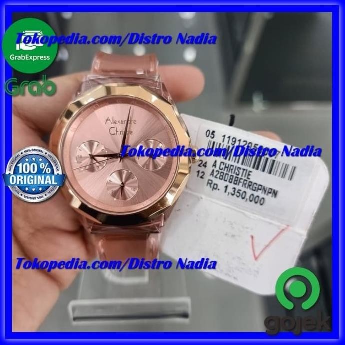 Stock Ready Jam Alexandre Christie Wanita Ori Termurah - Jam Ac Ori